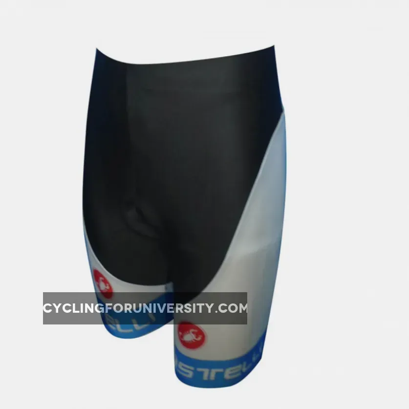 2012 New CASTELLI BLUE-white Cycling Shorts Restock