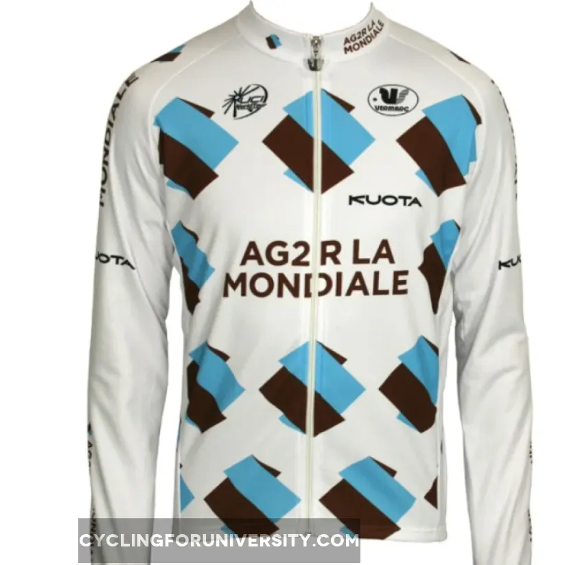 AG2R LA MONDIALE 2011 Vermarc Radsport-Profi-Team - Langarmtrikot Long Sleeve Jersey