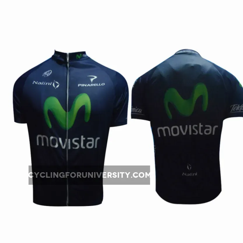 MOVISTAR 2013 professional cycling team - cycling jersey short sleeve