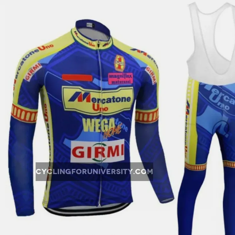 Mercatone Uno Winter Retro Cycling Set Outlet