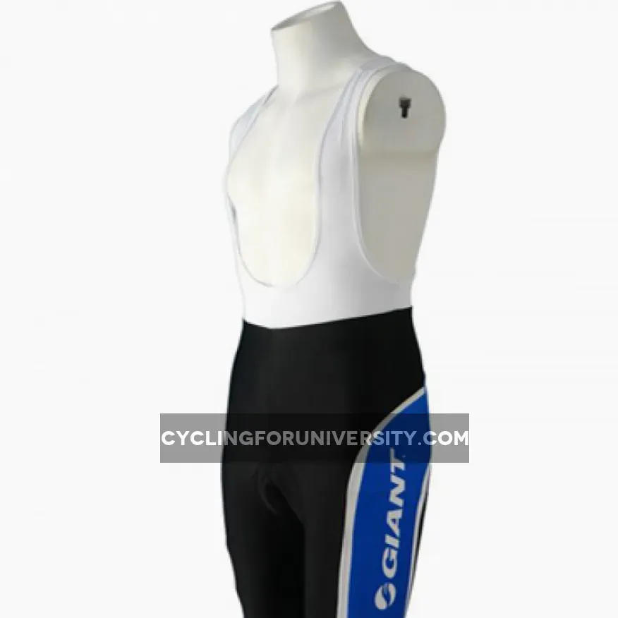 Giant 2011 Team Cycling Bib Shorts Black/Blue Brand New