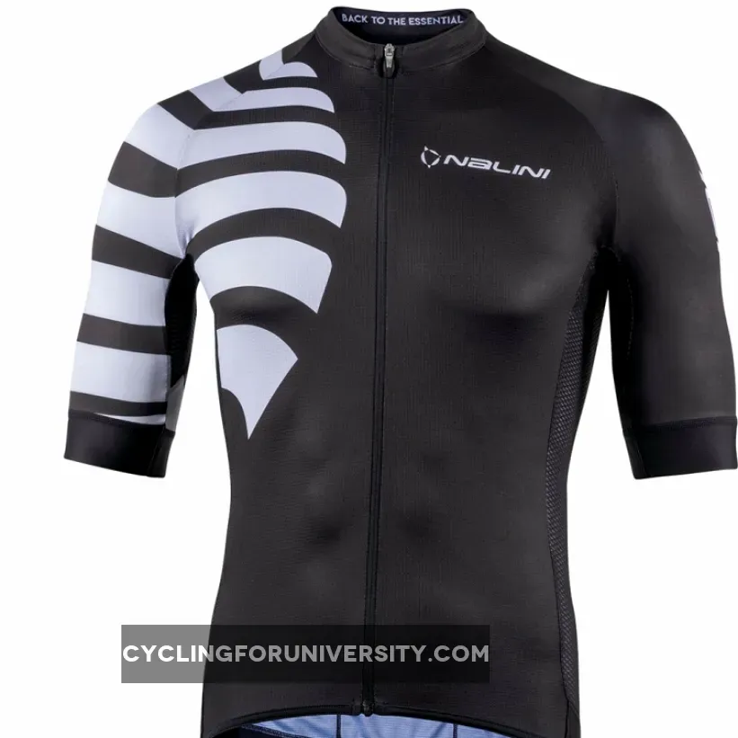 Nalini Stripes BAS White Black Jersey,