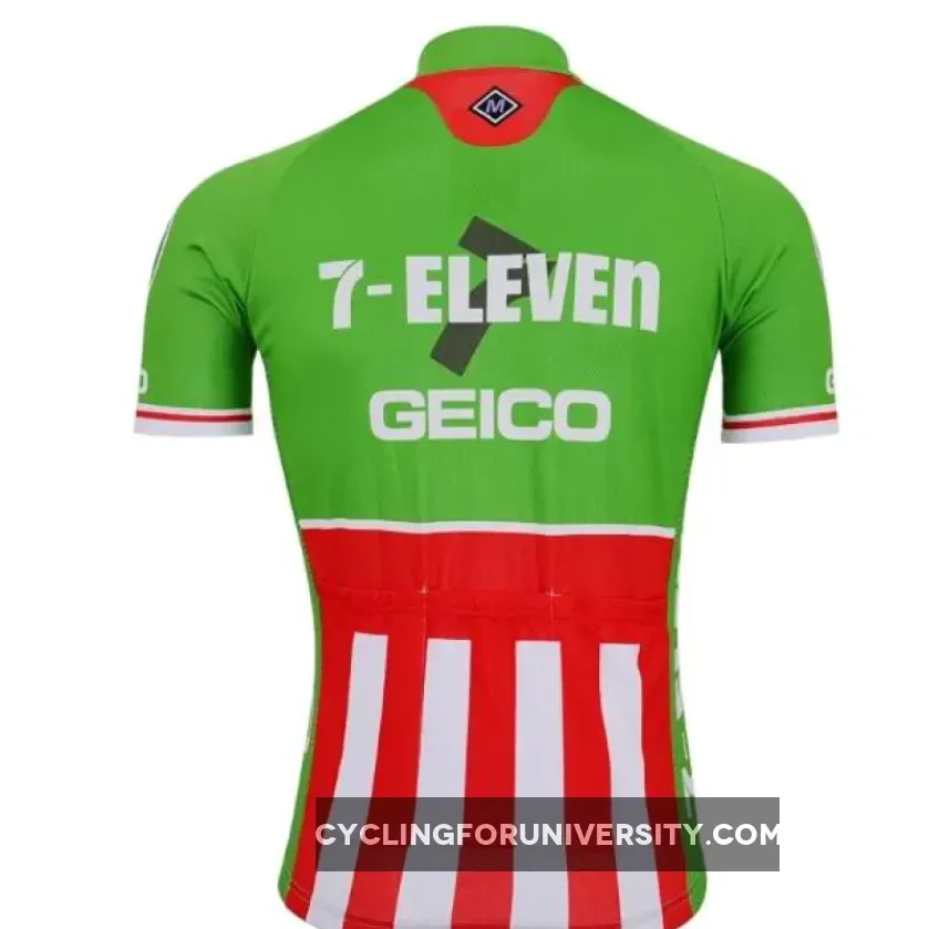 7 Eleven Green Vintage Cycling Race Suit New Releases
