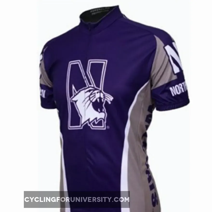 NU Northwestern University WildCats Cycling Jersey Online
