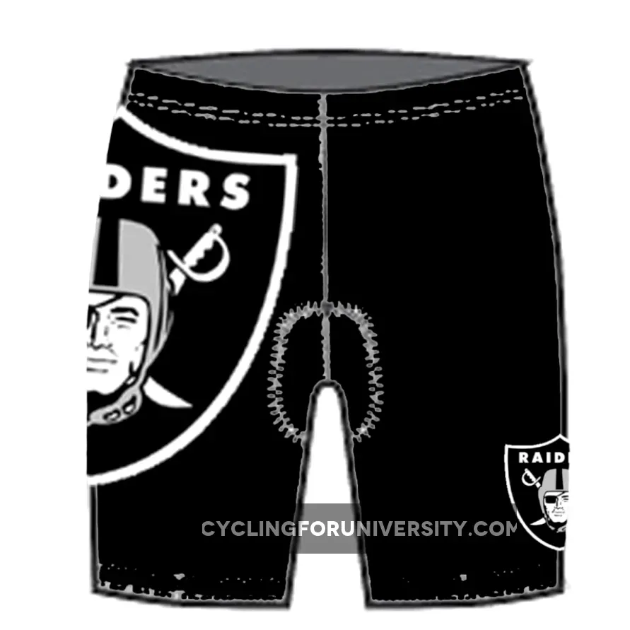 NFL Oakland Raiders cycling shorts Oakland Raiders Shorts