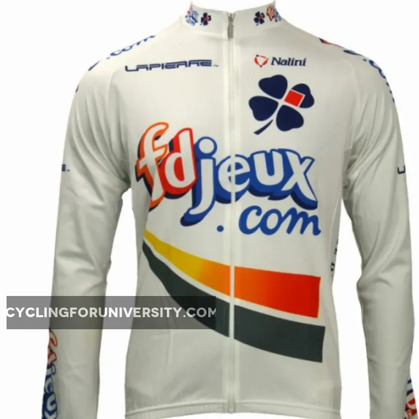 Francaise des Jeux (FdJ) 2004 Radsport - Long Sleeve jersey