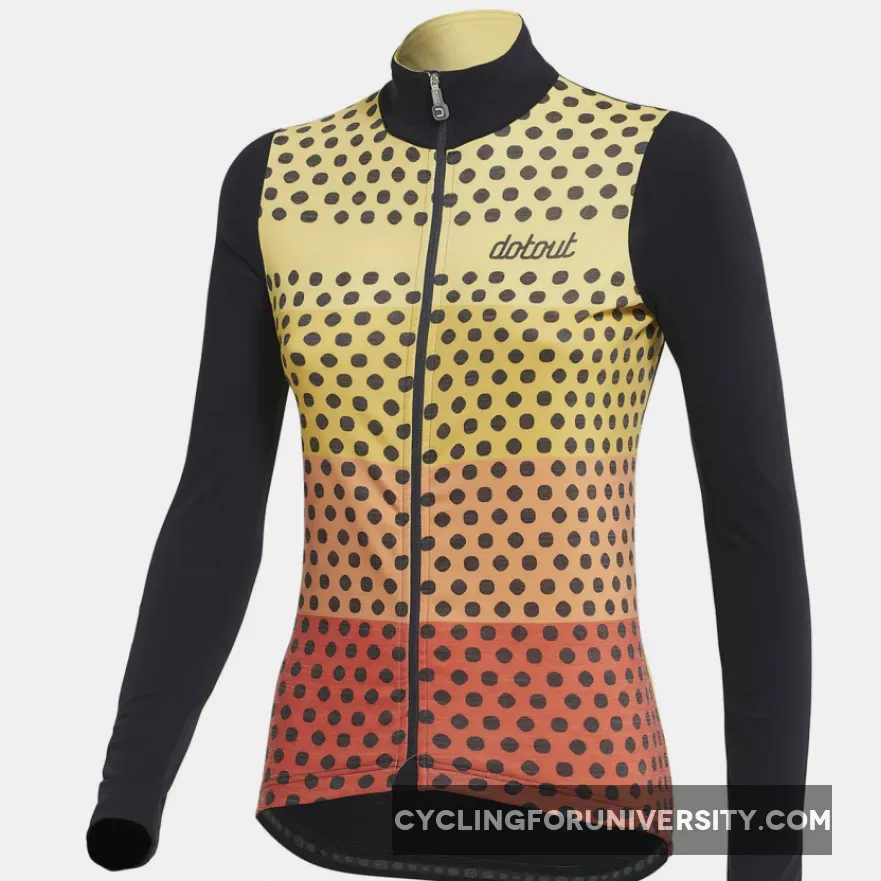 Dotout Fanatica Wool woman long sleeves jersey - Yellow orange