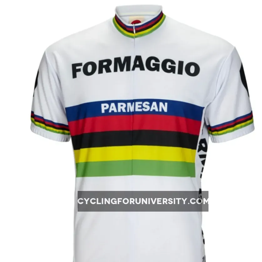 Formaggio 1965 World Champ Short sleeve 19" zip men's cycling jersey