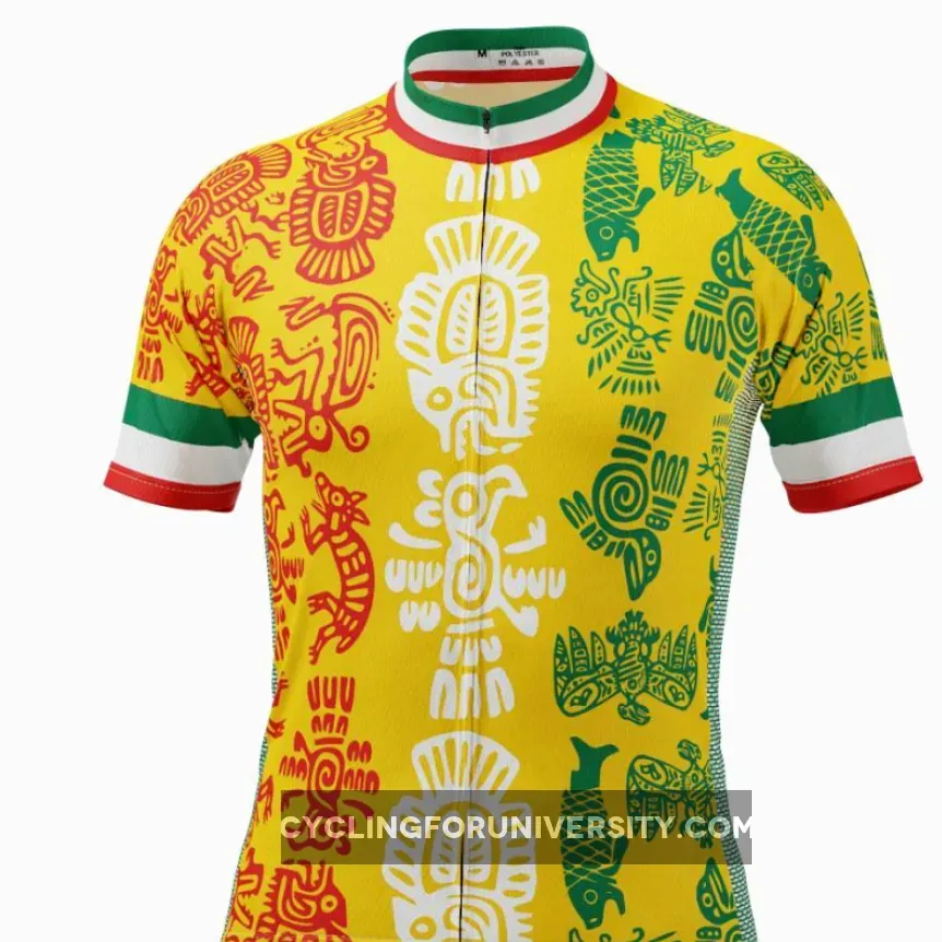 Men's Mexico Orale Short Sleeve Cycling Jersey Brand New