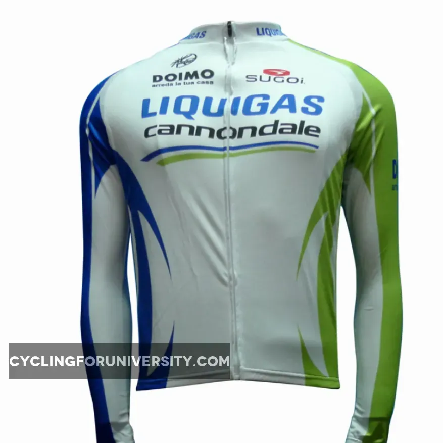 2012 LIQUIGAS Cycling Long Sleeve Jersey Online