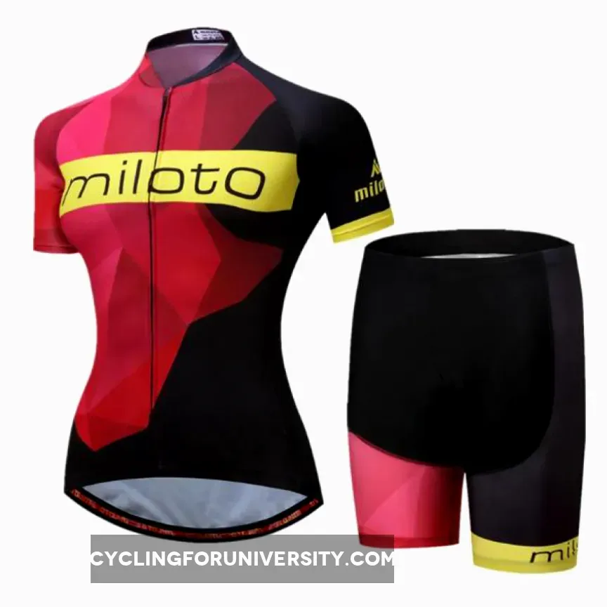 Miloto Team Women Cycling Set Summer Restock