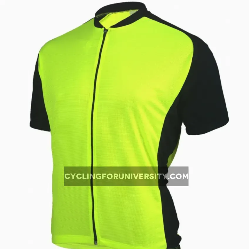 World Jerseys Men's Club Short sleeve Full zip cycling jersey