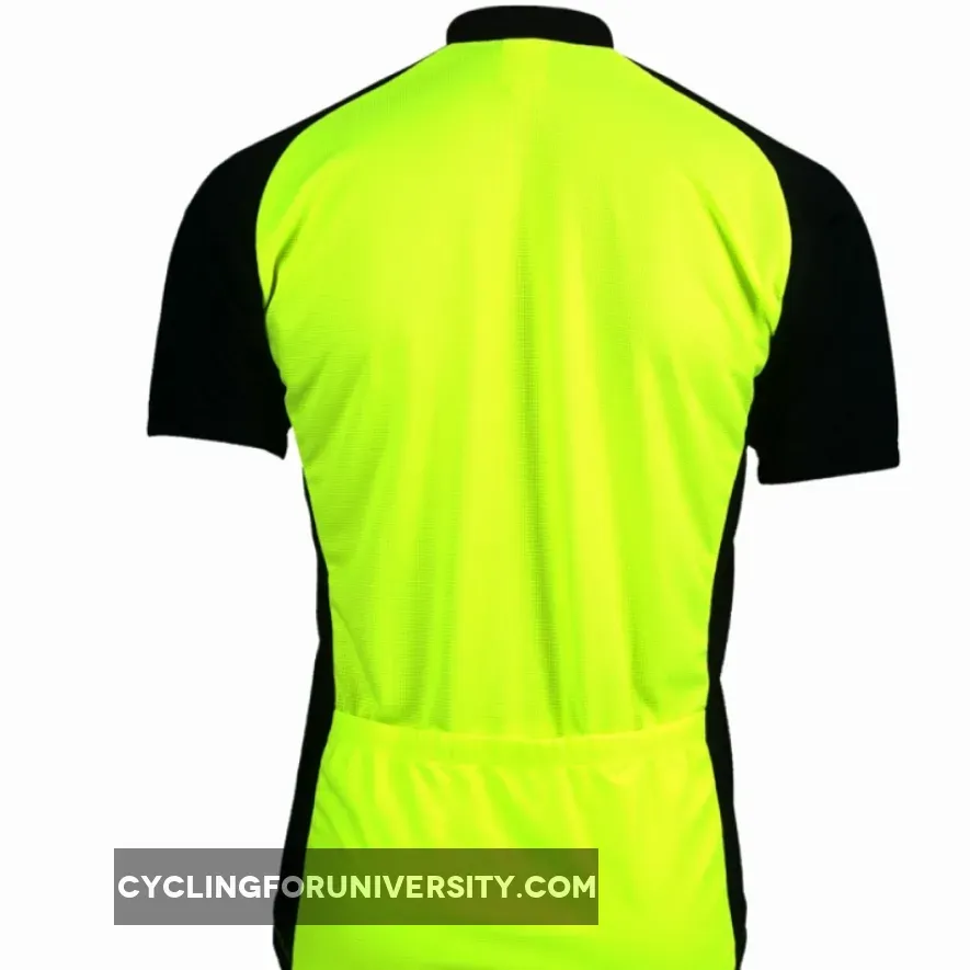 World Jerseys Men's Club Short sleeve Full zip cycling jersey