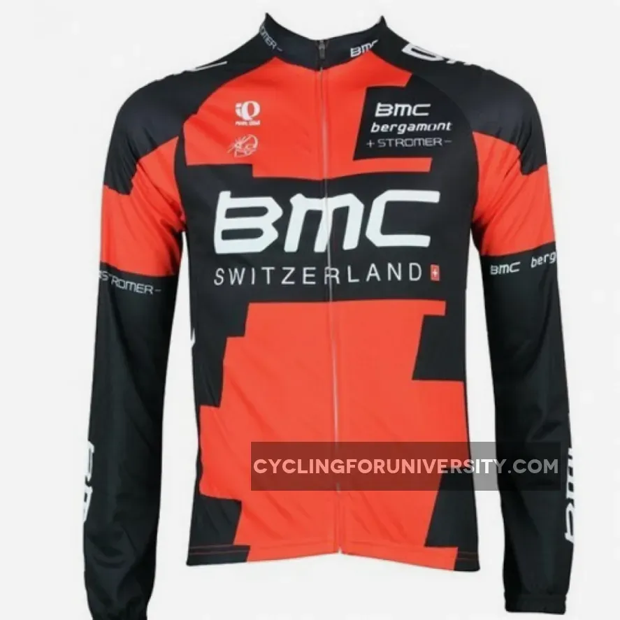 2013 BMC RACING cycling team Long Sleeve Winter Jacket