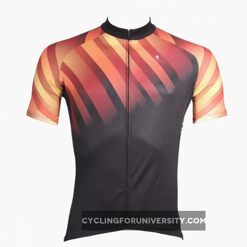 ILPALADINO Men's Professional MTB Cycling Jersey Breathable and Quick Dry Comfortable Bike Shirt for Summer NO.218