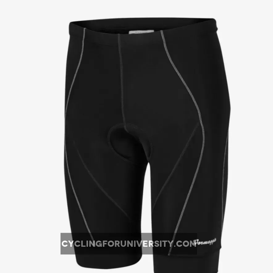 WJ Formaggio 10 Panel Pro Style Lycra Men's Padded Cycling Shorts / Mens Padded Bike Shorts