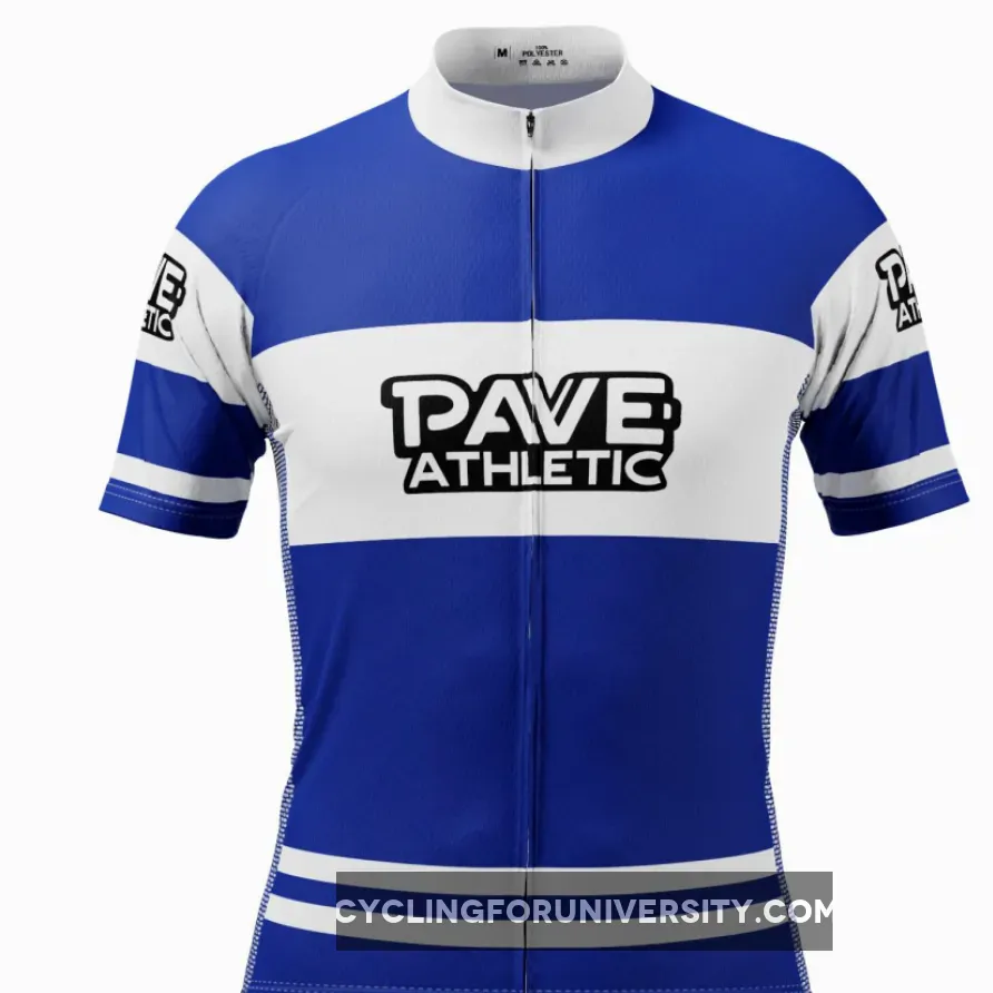 PAVE Athletic Retro Voiture Short Sleeve Cycling Jersey