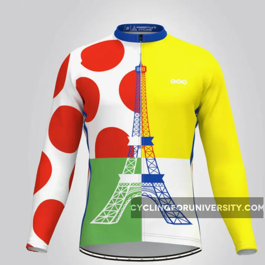 Tour de France Leaders KOM Sprinters Men's LS Jersey