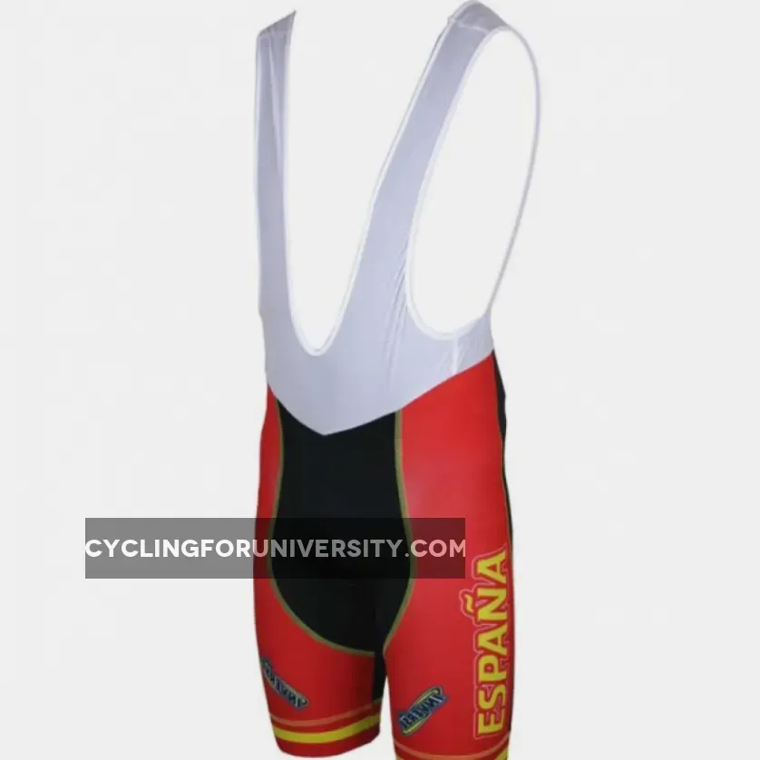 ESPAÑA 2012 Inverse Radsport-Profi-Team Bib Shorts White