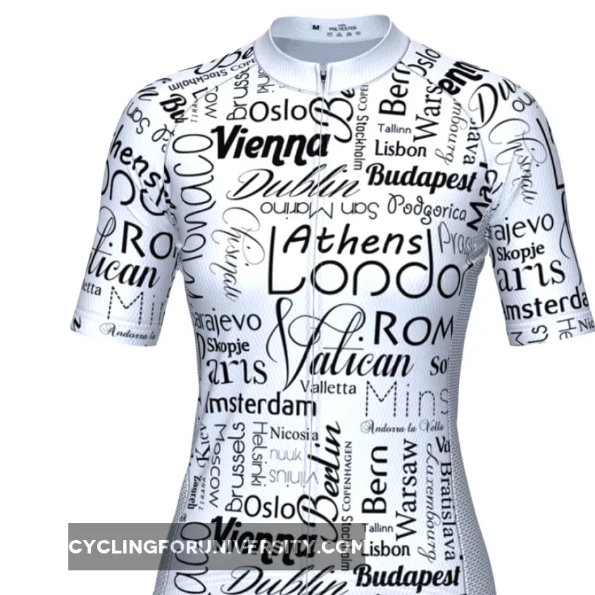 Women's Riding Europe Short Sleeve Cycling Jersey Eu Cycling Jersey