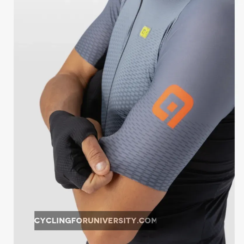 ALE' Delta PRR Gray Black Jersey, Outlet