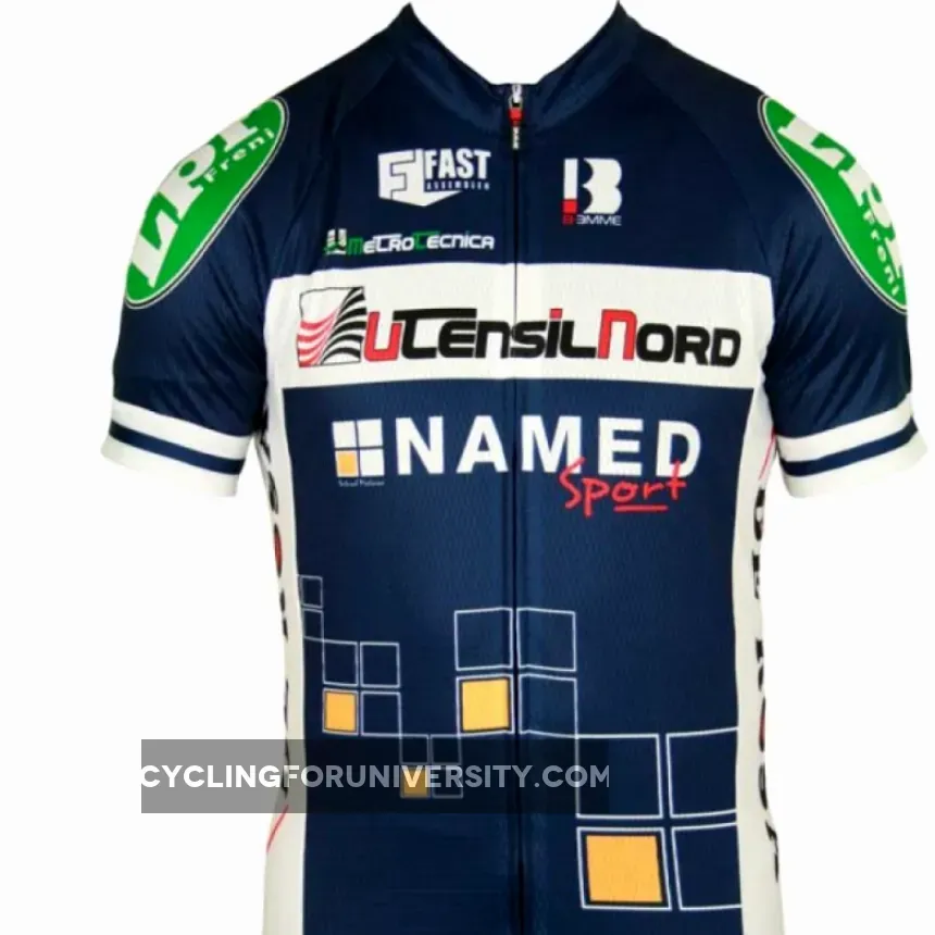 UTENSIL NORD NAMED 2012 Biemme professional cycling team - Cycling Jersey Short Sleeve