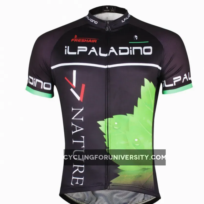 NATURE Leaves Men's Stylish Cycling Biking Jersey Summer T-shirt Short Sleeve NO.784