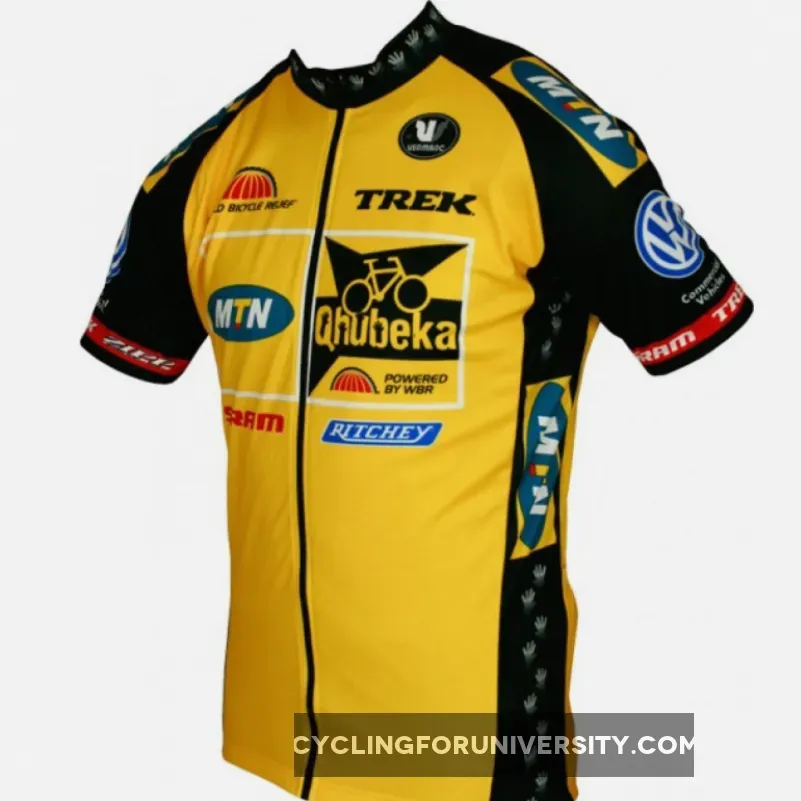 MTN QHUBEKA 2012 Vermarc Radsport-Profi-Team - Short Sleeve Jersey