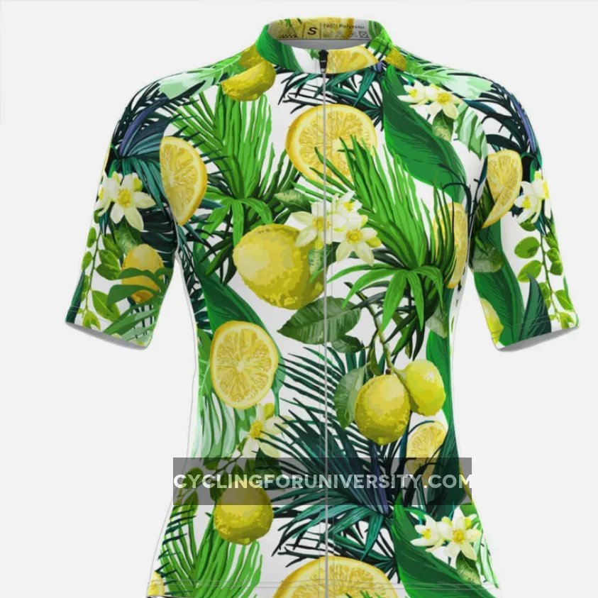 Women's Lemon Tree Hawaiian Cycling Jersey Online