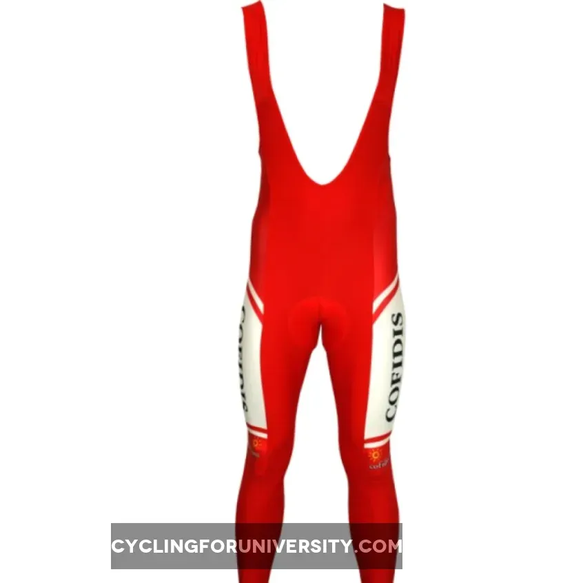 Cofidis 2011 Radsport-Profi-Team Winter Bib Tights Outlet