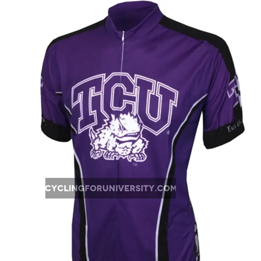 TCU Texas Christian University Horned Frogs Cycling Jersey #Christian Cycling Jersey