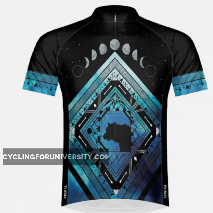 Primal Wear Call Into The Wild Men's Full Zip Sport Cut Cycling Jersey