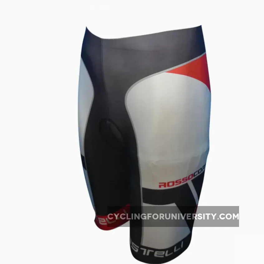New 2012 CASTELLI BLACK -RED Cycling Shorts Outlet