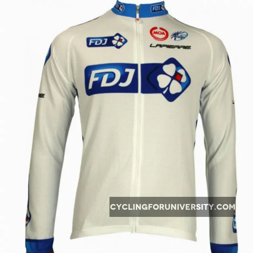 Francaise des Jeux (FdJ) - Tour 2010 Radsport-Profi-Team - Long Sleeve Jersey