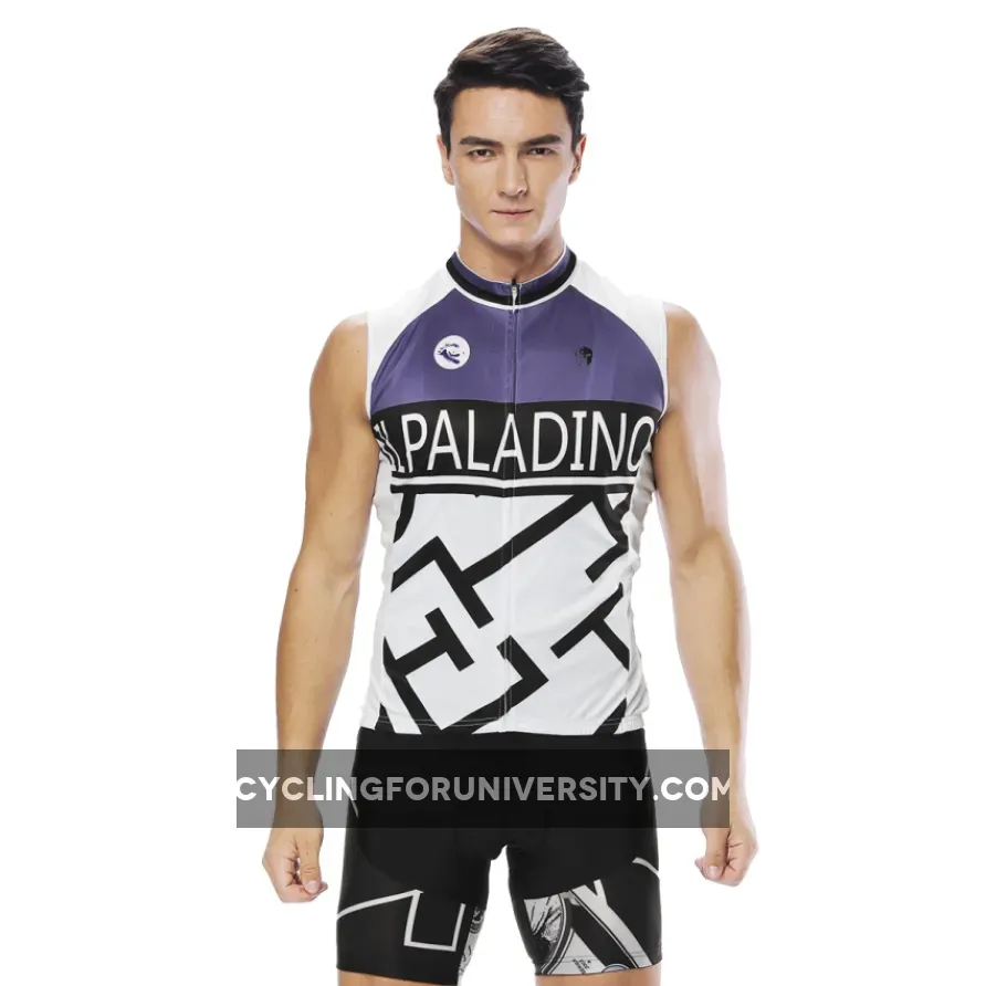 Maze Purple Men's Cycling Sleeveless Bike Jersey/Kit T-shirt Summer Spring Road Bike Wear Mountain Bike MTB Clothes Sports Apparel Top / Suit NO.812