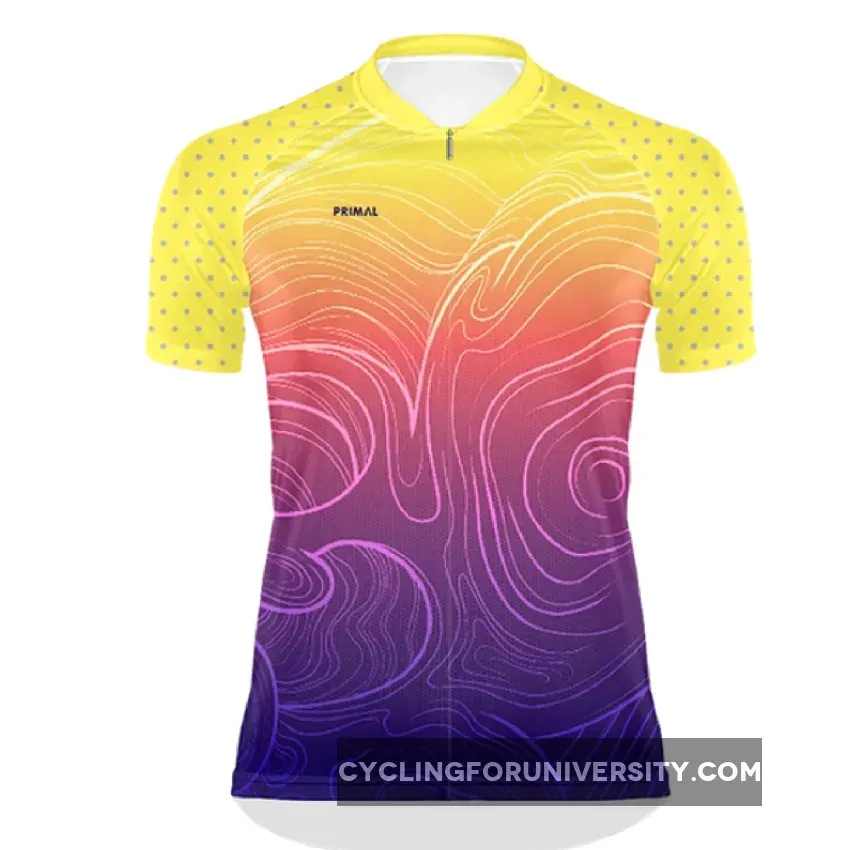 Primal Wear Golden Hour Women's Full Zip Omni Reflective Cycling Jersey