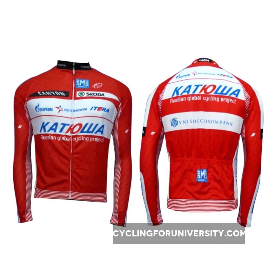 KATUSHA 2012 CYCLING Long Sleeve Jersey New Releases