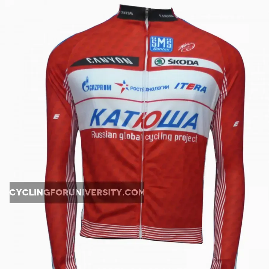 KATUSHA 2012 CYCLING Long Sleeve Jersey New Releases