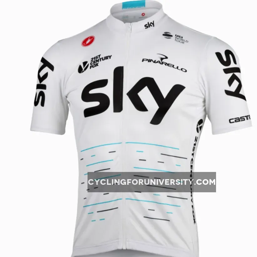 TEAM SKY 2017 Short Sleeve cycling Jersey bike clothing Cycle apparel Shirt