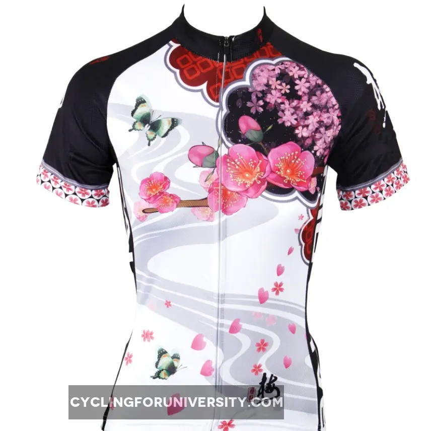 Scenic Spring Women's Summer Short-Sleeve MTB Cycling Jersey 542