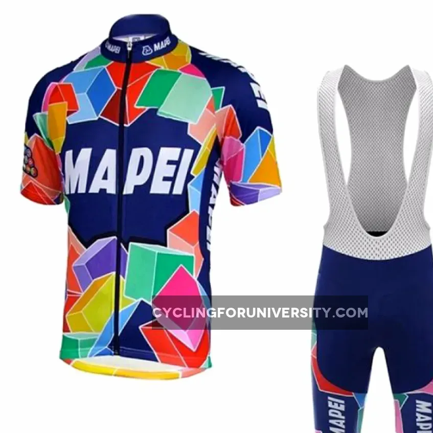 Team Mapei Vintage Cycling Set Short Sleeve To Buy