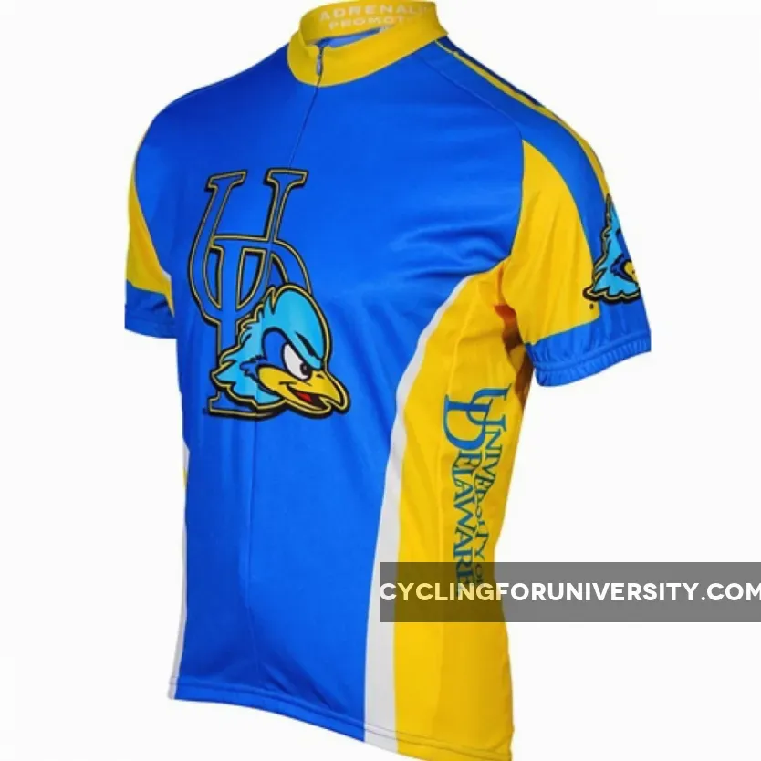 UD University of Delaware Cycling Short Sleeve Jersey