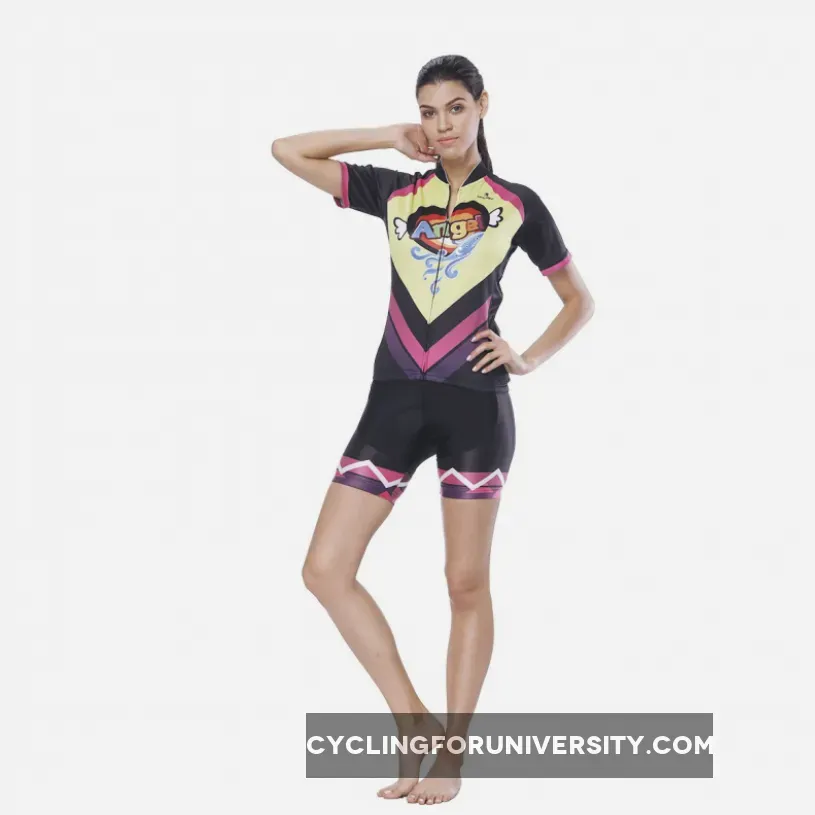 Heart Angel Cat Women's Cycling Short-sleeve Bike Jersey/Kit T-shirt Summer Spring Road Bike Wear Mountain Bike MTB Clothes Sports Apparel Top / Suit NO. 807