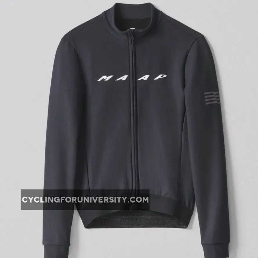 Maap Evade Thermal long sleeves jersey - Black #Maap Thermal Jersey