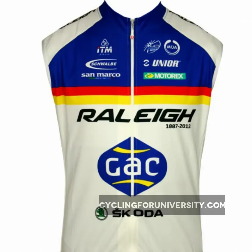 RALEIGH 2012 MOA professional cycling team - Cycling Winter Vest