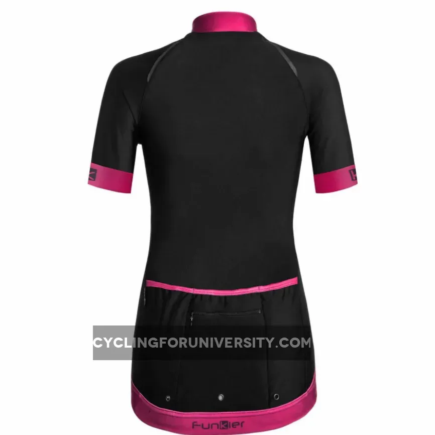 FunKier Baricella Repellent Women's Full Zip Short Sleeve Cycling Jersey WJ658PK-2