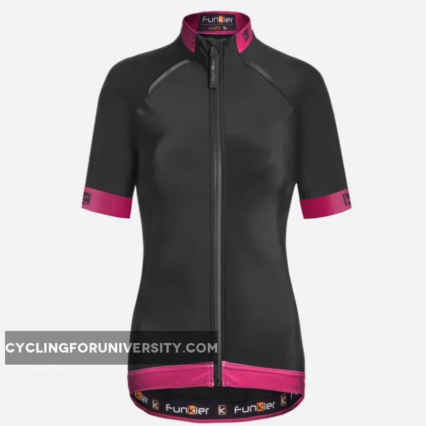 FunKier Baricella Repellent Women's Full Zip Short Sleeve Cycling Jersey WJ658PK-2