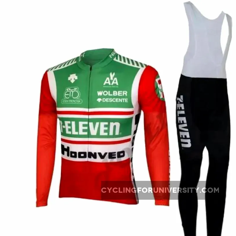 7 Eleven Thermal Fleece Cycling Set Vintage Outlet