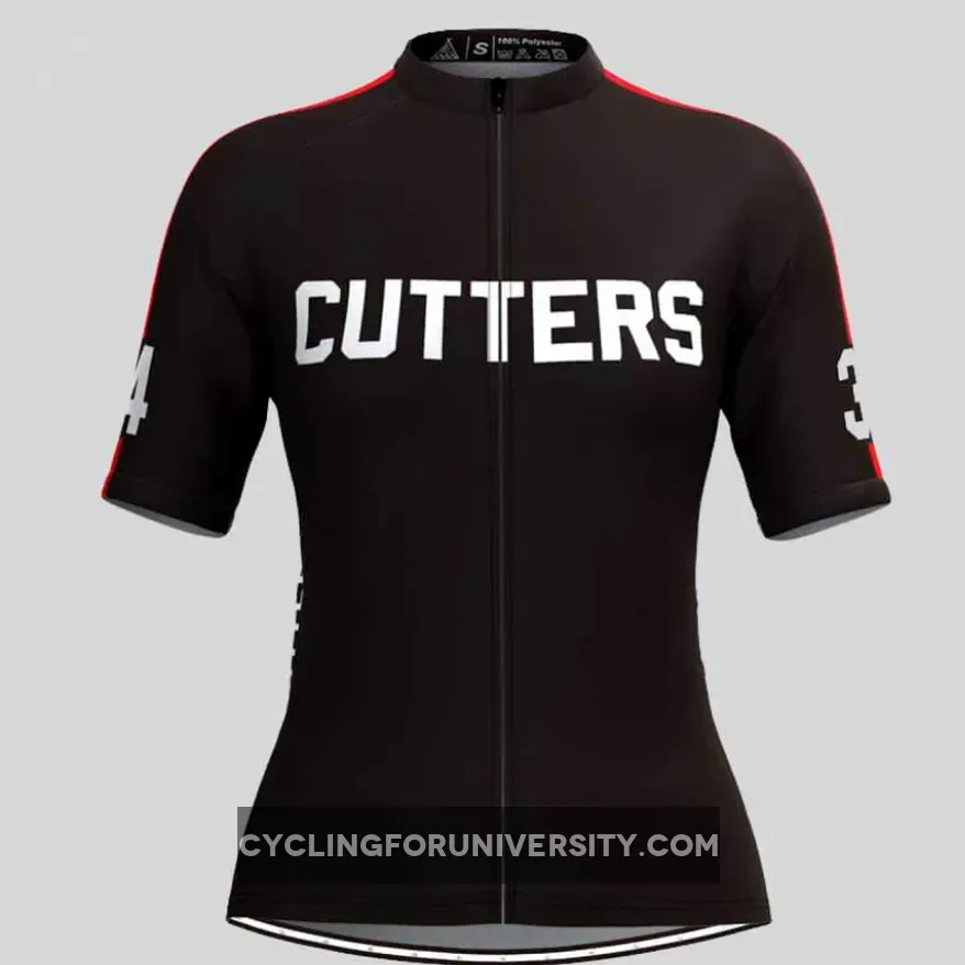 Cutters 1979 Breaking Away Women's Cycling Jersey Black/Red