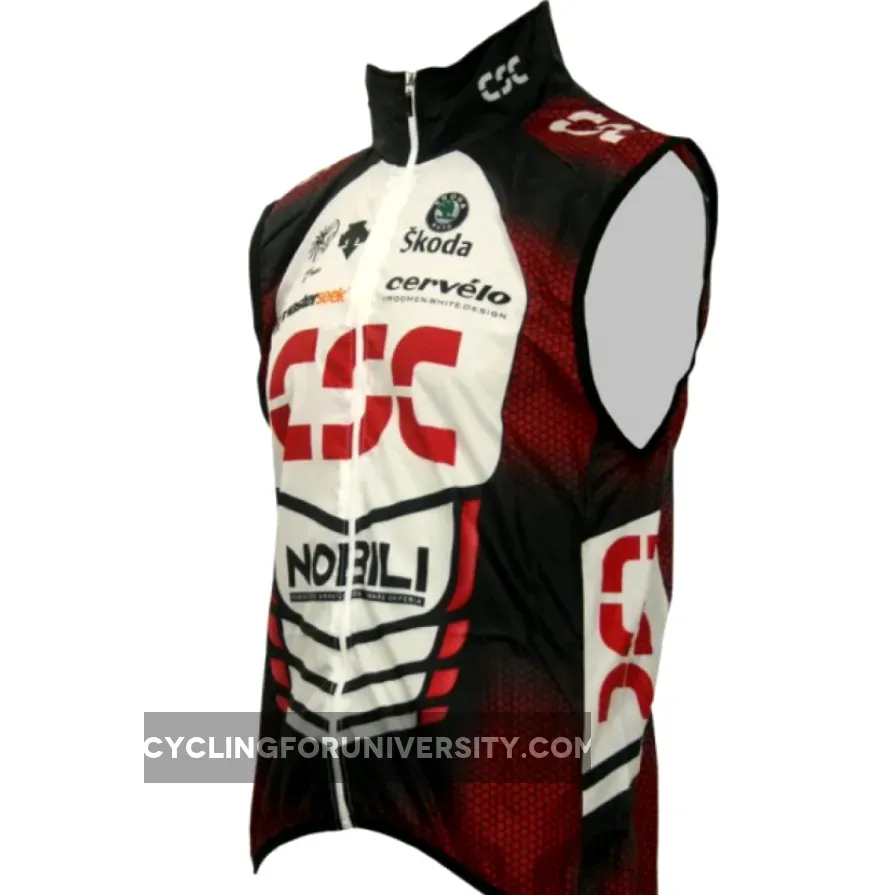 CSC 2007 Velom Sleeveless Jersey - Descente Radsport-Profi-Team